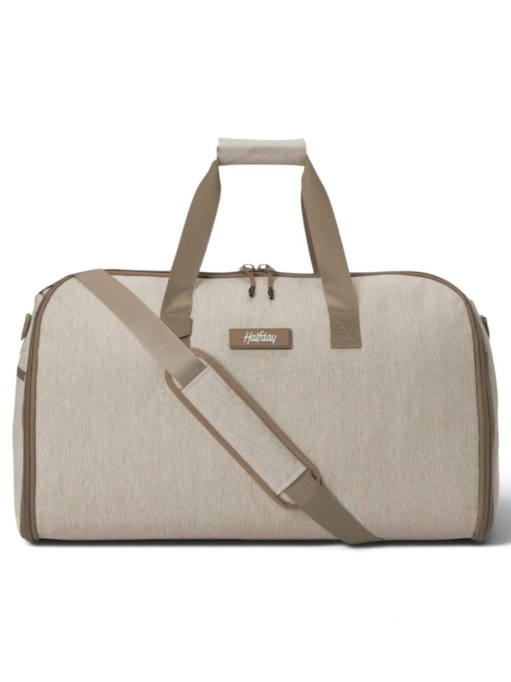 Halfday Garment Duffel 45L Stone 2-in-1 Travel Bag Carry-On NEW with Tags